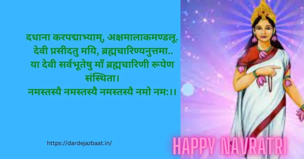 Happy Navratri Message In Hindi/नवरात्रि की हार्दिक शुभकामनाएं शायरी