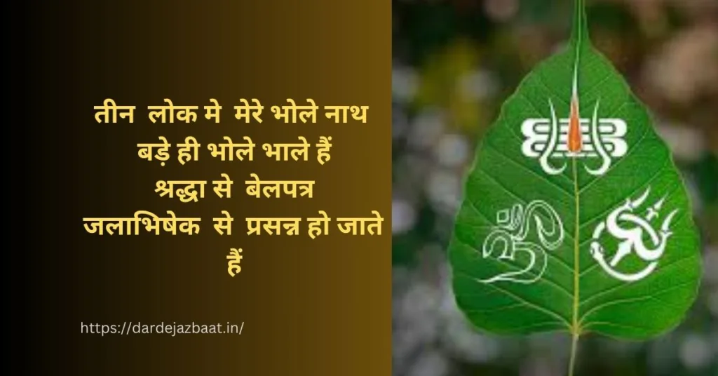 bholenath ki shayari /bholenath ki shayari in hindi