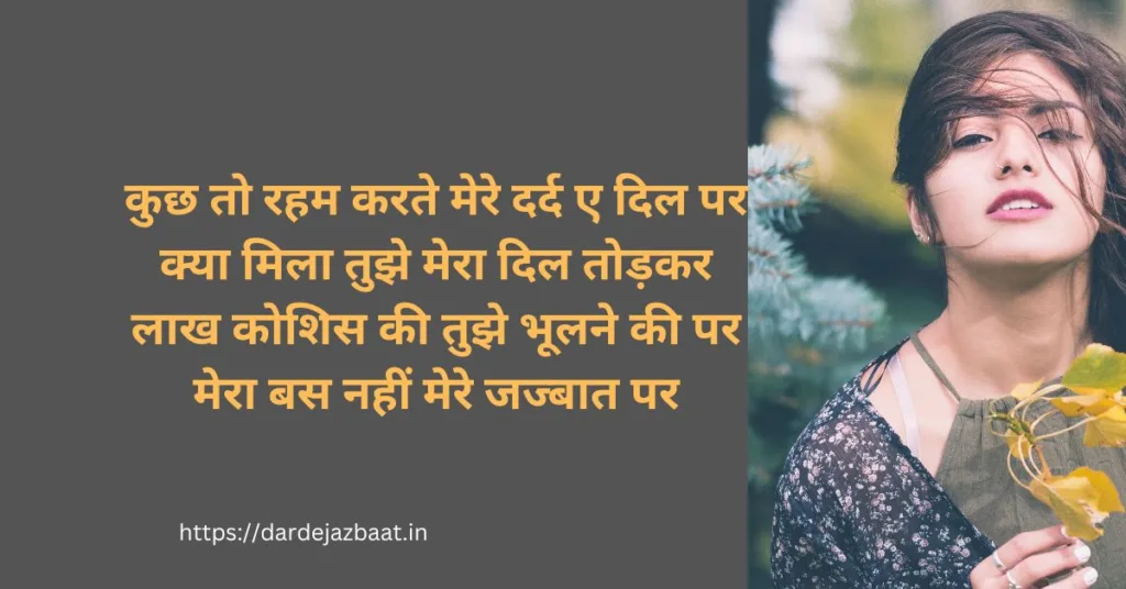 dil ke jazbaat shayari