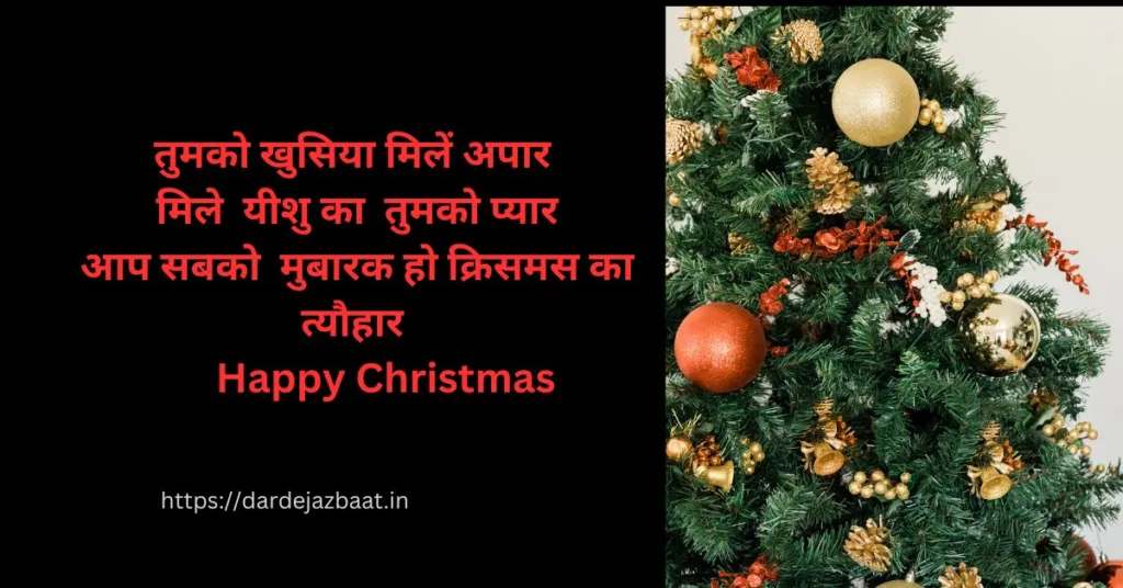 Merry Christmas Status Hindi2023