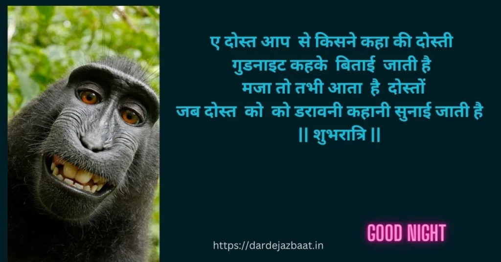 funny good night messages in hindi