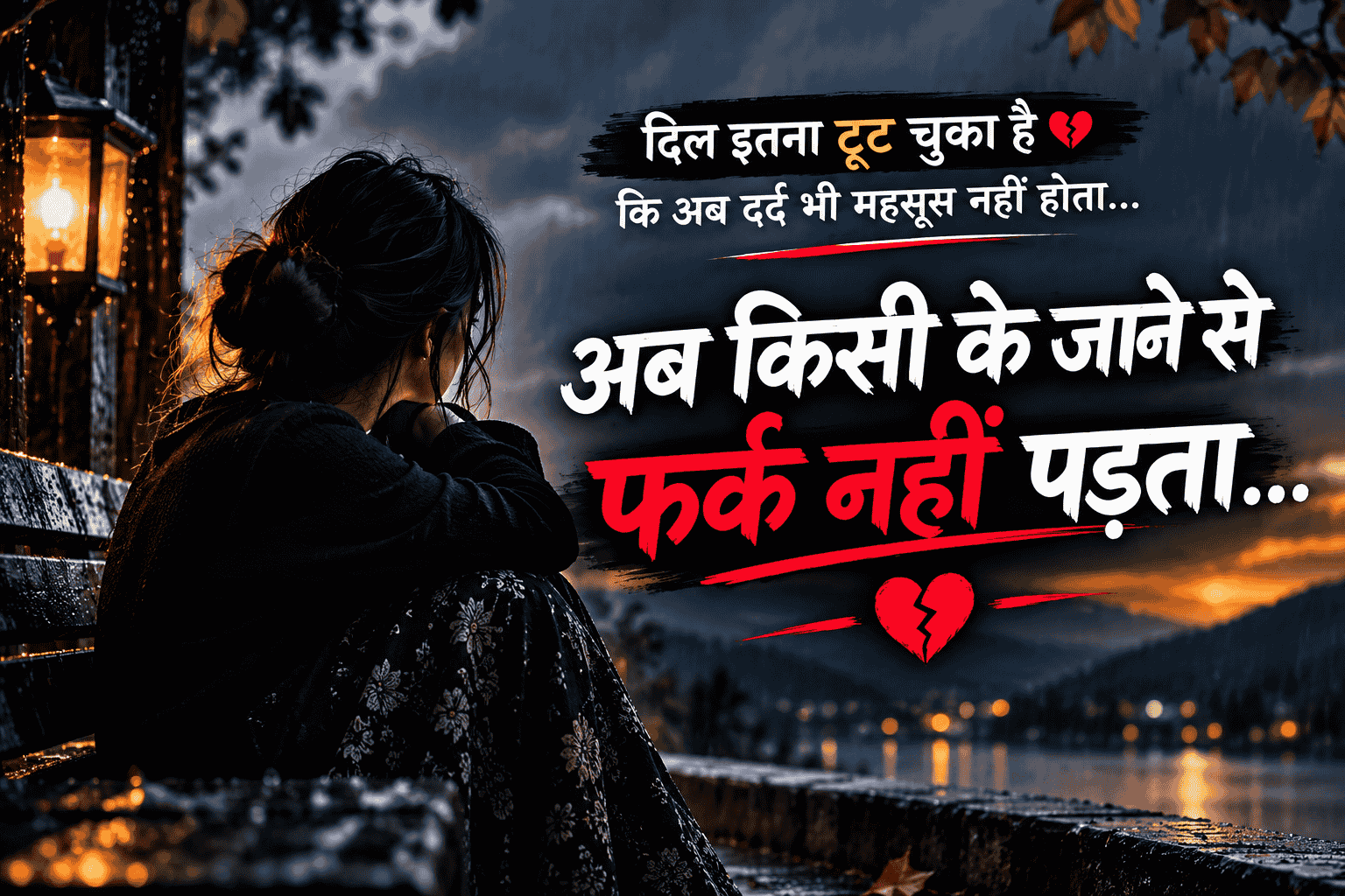 फर्क नही पढ़ता शायरी😔|अब किसी के जाने से फर्क नहीं पड़ता2026
