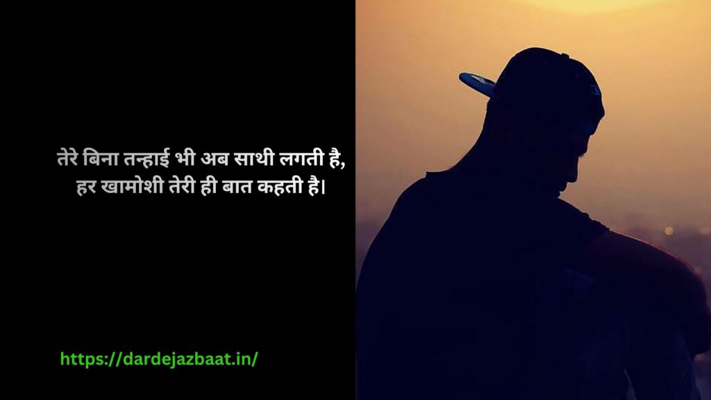 💔 तेरे बिना तन्हाई