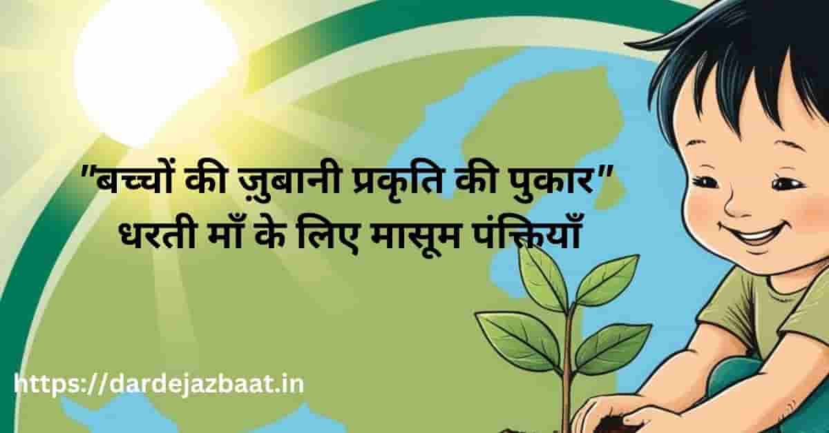 Prakriti Divas Shayari| World Nature Conservation Day ke Liye Dil Ko Chhoo Lene Wali Panktiyaan | Bhaag 2