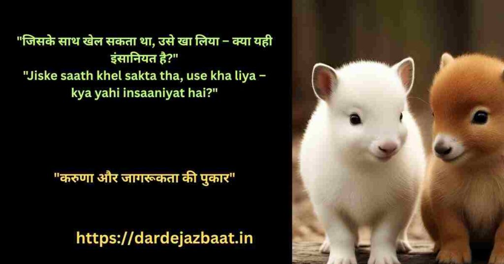 🌿शाकाहार: करुणा, जलवायु और जीवन का संदेश