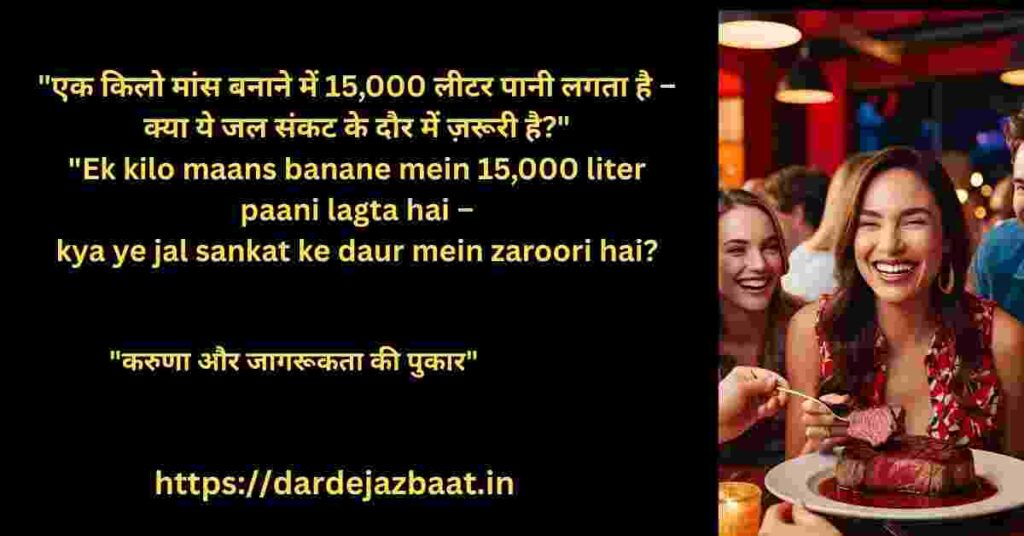  प्रकृति, जलवायु और मांस उद्योग: इंसानियत पर एक सवाल