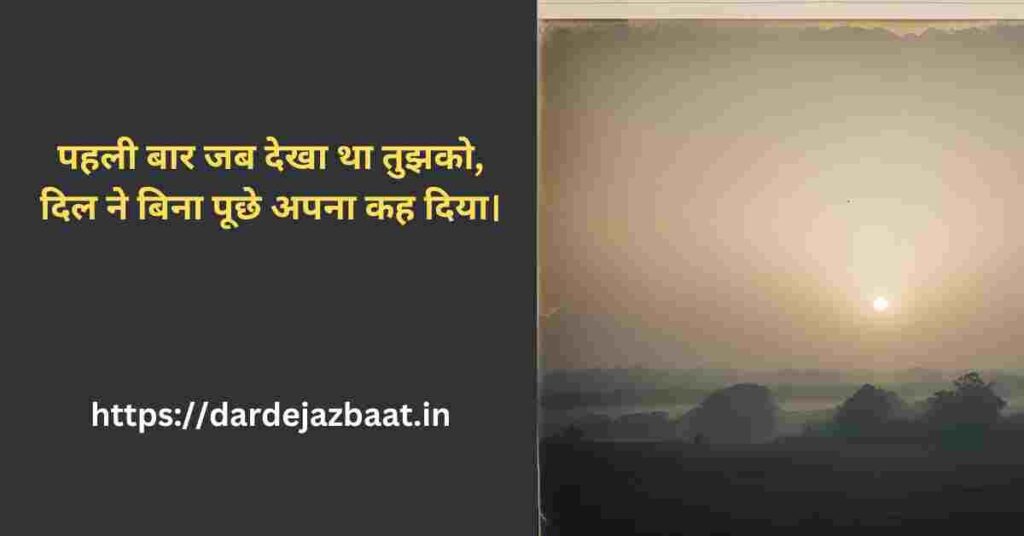 🌸पहली नज़र का जादू