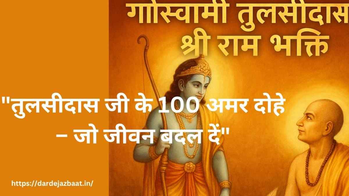 गोस्वामी तुलसीदास जी के दोहे |और जीवन परिचय