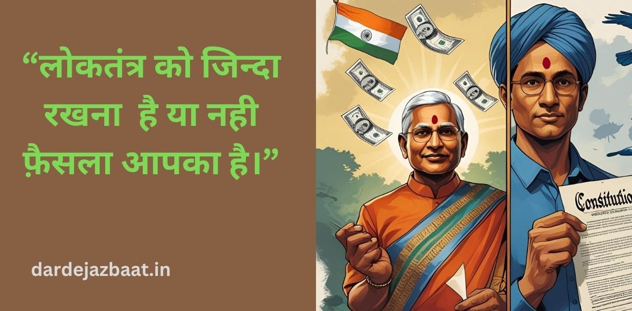 Antarrashtriya Loktantra Divas Shayari | Democracy Shayari In Hindi 2025
