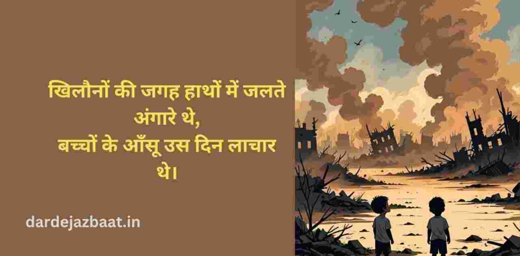 Nagasaki Shanti Sandesh Shayariशांति की पुकार और इतिहास की राख में दबी आवाज़ें