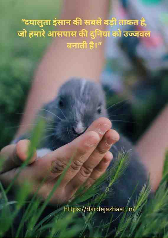 जीवों, पेड़ों-पौधों, और वर्तमान समय में दया की आवश्यकता जीवों, पेड़ों-पौधों, और वर्तमान समय में दया की आवश्यकता