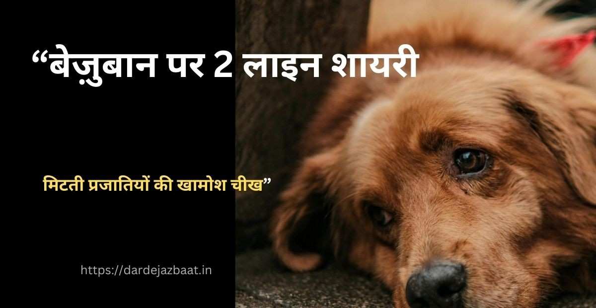 Bezubaan Paalatoo Sadak Ke Jaanavaron Par Shaayaree| इंसान की गलतियों  से दर्द  मे