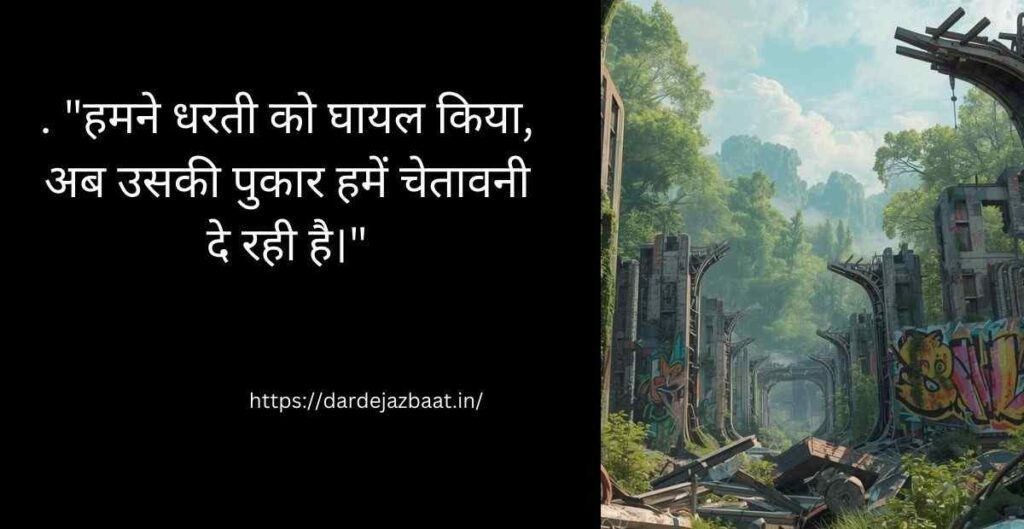 Dharatee Kee Pukaar Par Shaayaree|मानव ने प्रकृति की अनदेखी की