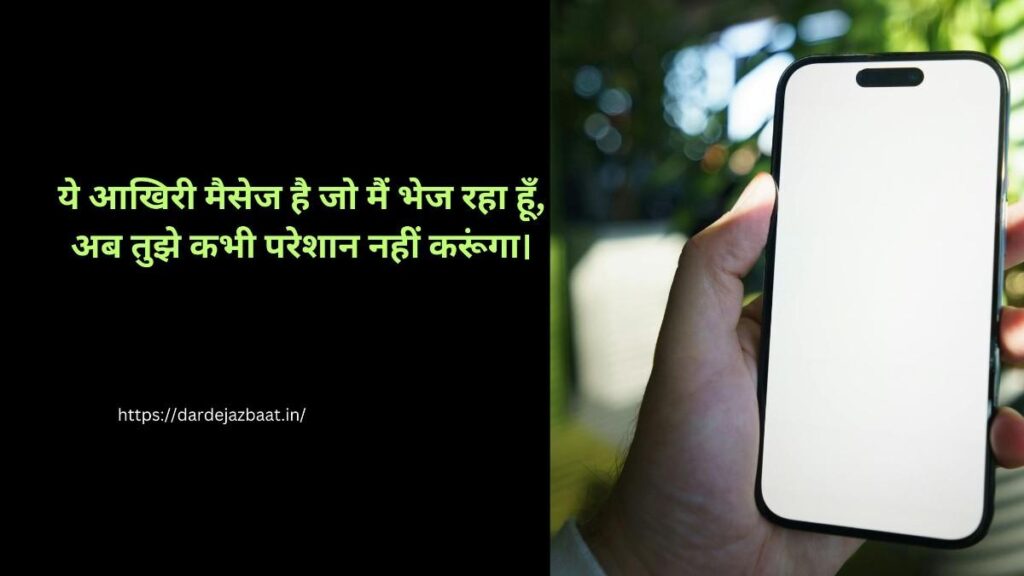 last emotional goodbye shayari in Hindi