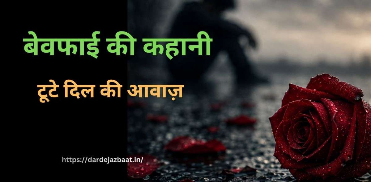 बेवफाई की कहानी शायरी के ज़रिए | टूटे दिल की आवाज़