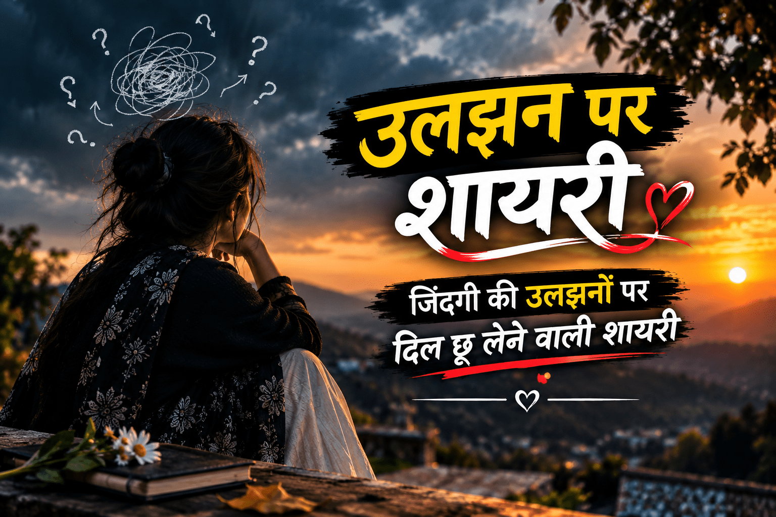 उलझन पर शायरी | जिंदगी की उलझनों पर दिल छू लेने वाली शायरी 2026